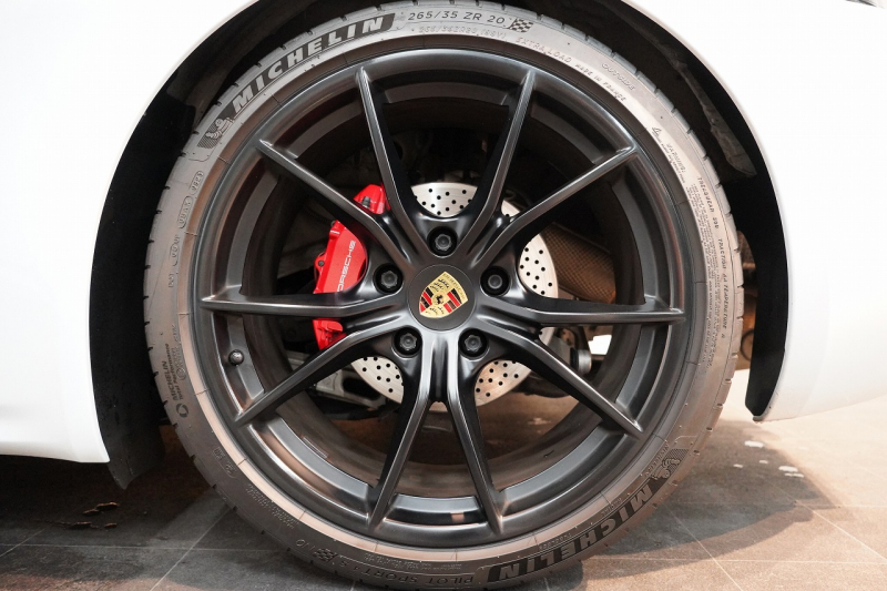 ポルシェ 718 ボクスター GTS 2.5 PDK 延長保証付 キャララホワイトメタリック PDLSティンテッドヘッドライト ロールオーバーバー同色塗装 中古車 中古車