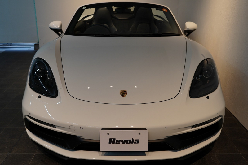 ポルシェ 718 ボクスター GTS 2.5 PDK 延長保証付 キャララホワイトメタリック PDLSティンテッドヘッドライト ロールオーバーバー同色塗装 中古車 中古車