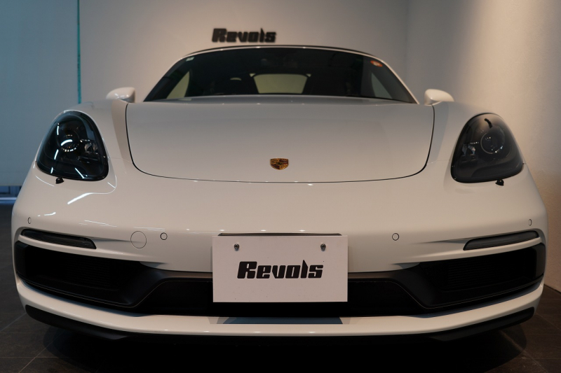 ポルシェ 718 ボクスター GTS 2.5 PDK 延長保証付 キャララホワイトメタリック PDLSティンテッドヘッドライト ロールオーバーバー同色塗装 中古車 中古車