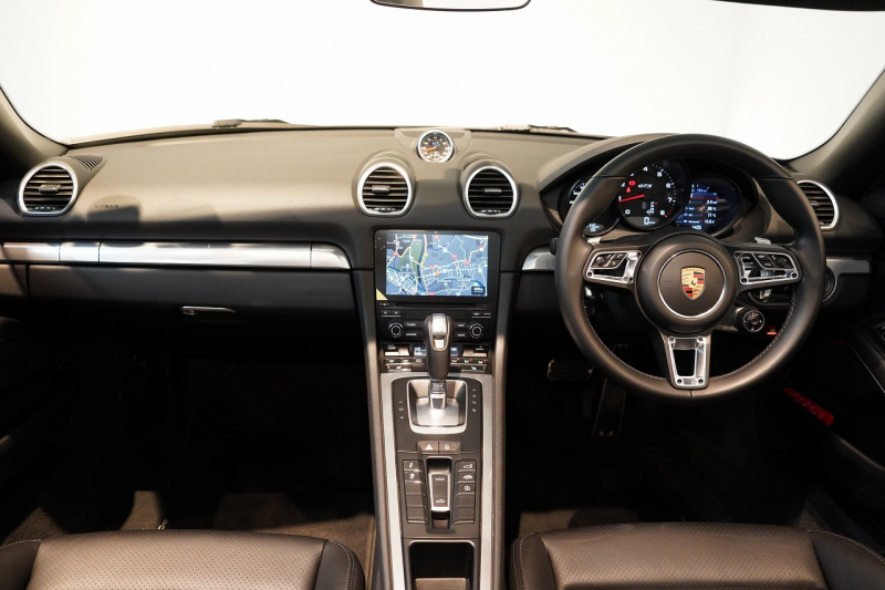 ポルシェ 718 ボクスター GTS 2.5 PDK 延長保証付 キャララホワイトメタリック PDLSティンテッドヘッドライト ロールオーバーバー同色塗装 中古車 中古車