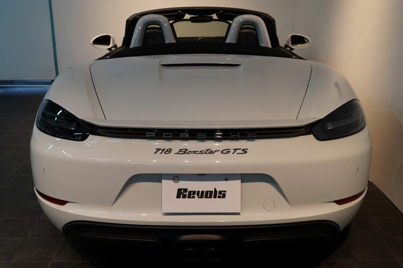 ポルシェ 718 ボクスター GTS 2.5 PDK 延長保証付 キャララホワイトメタリック PDLSティンテッドヘッドライト ロールオーバーバー同色塗装 中古車 中古車