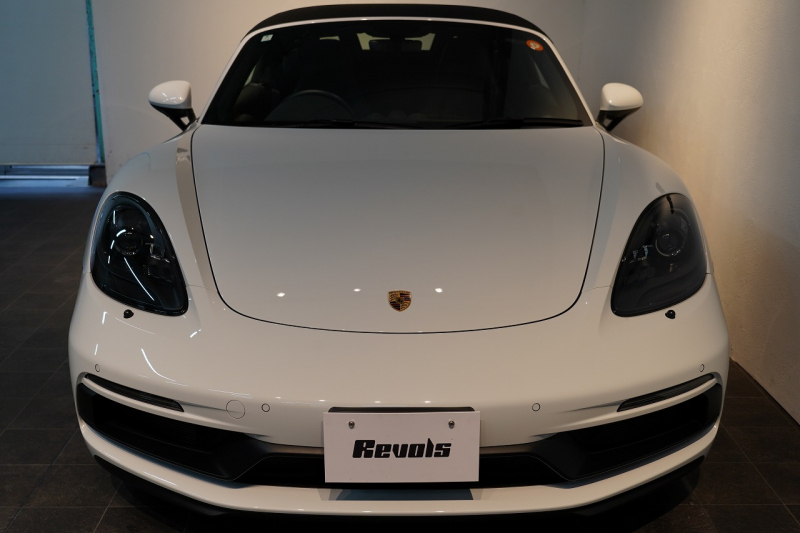 ポルシェ 718 ボクスター GTS 2.5 PDK 延長保証付 キャララホワイトメタリック PDLSティンテッドヘッドライト ロールオーバーバー同色塗装 中古車 中古車