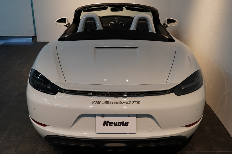 ポルシェ 718 ボクスター GTS 2.5 PDK 延長保証付 キャララホワイトメタリック PDLSティンテッドヘッドライト ロールオーバーバー同色塗装 中古車 中古車