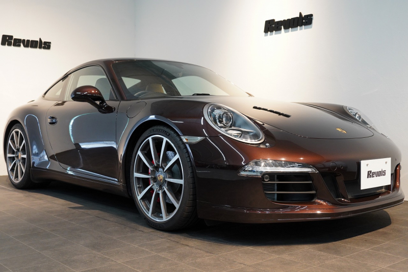 ポルシェ 911(Type991.1) Carrera S 7MT スポクロ スポーツデザインPKG PDCC 2トーンレザーインテリア マホガニーメタリック 中古車