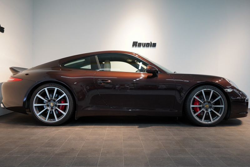 ポルシェ 911(Type991.1) Carrera S 7MT スポクロ スポーツデザインPKG PDCC 2トーンレザーインテリア マホガニーメタリック 中古車 中古車