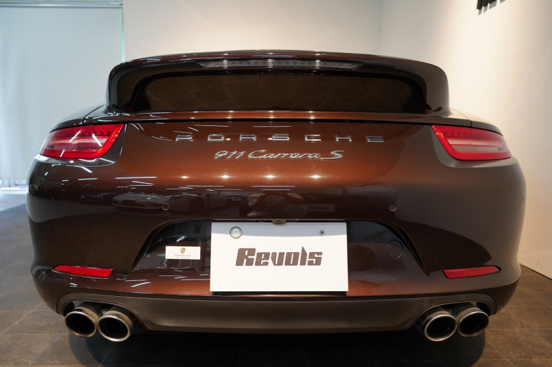 ポルシェ 911(Type991.1) Carrera S 7MT スポクロ スポーツデザインPKG PDCC 2トーンレザーインテリア マホガニーメタリック 中古車 中古車