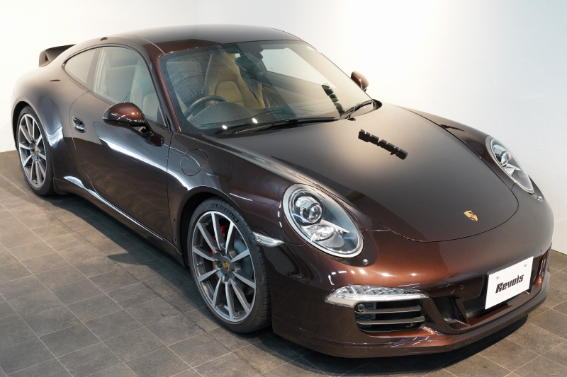 ポルシェ 911(Type991.1) Carrera S 7MT スポクロ スポーツデザインPKG PDCC 2トーンレザーインテリア マホガニーメタリック 中古車 中古車