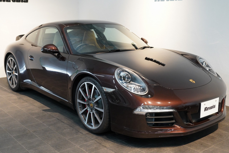 ポルシェ 911(Type991.1) Carrera S 7MT スポクロ スポーツデザインPKG PDCC 2トーンレザーインテリア マホガニーメタリック 中古車 中古車