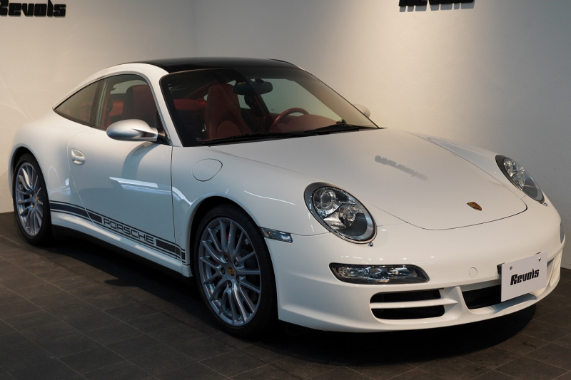 ポルシェ 911(Type997) Targa 4S TiptronicS 2オーナー車両 PC入庫22回 スポクロ オールレザーインテリア 12way電動シート キャララホワイト 中古車 中古車
