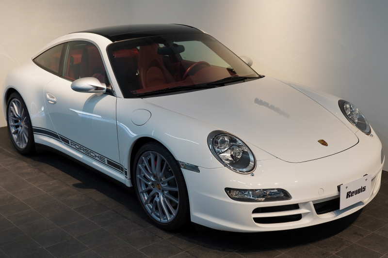 ポルシェ 911(Type997) Targa 4S TiptronicS 2オーナー車両 PC入庫22回 スポクロ オールレザーインテリア 12way電動シート キャララホワイト 中古車 中古車