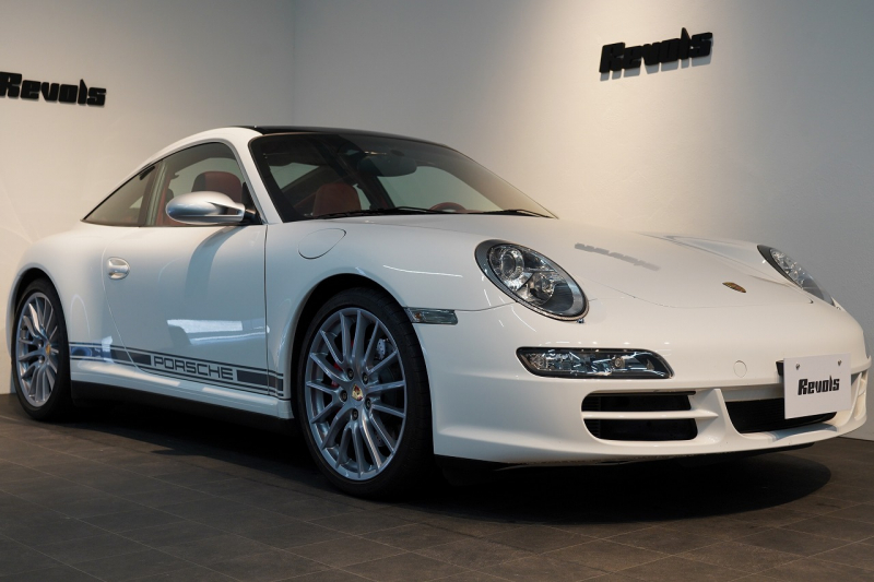 ポルシェ 911(Type997) Targa 4S TiptronicS 2オーナー車両 PC入庫22回 スポクロ オールレザーインテリア 12way電動シート キャララホワイト 中古車