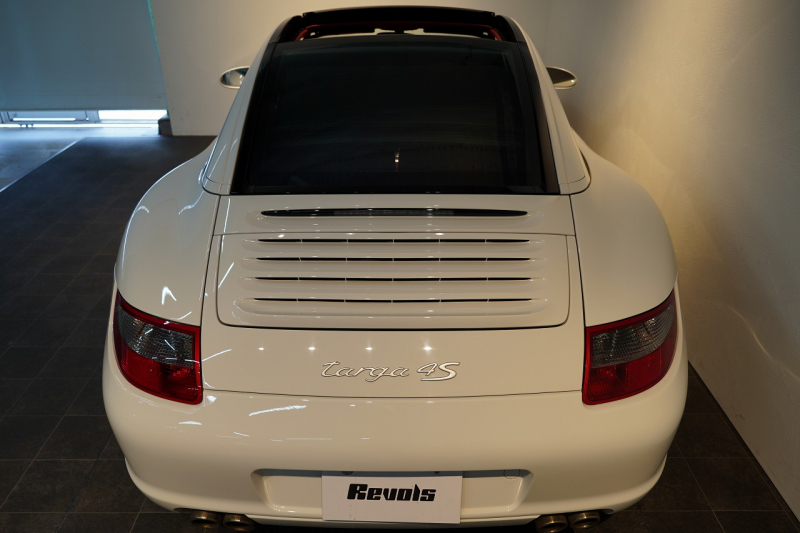 ポルシェ 911(Type997) Targa 4S TiptronicS 2オーナー車両 PC入庫22回 スポクロ オールレザーインテリア 12way電動シート キャララホワイト 中古車 中古車