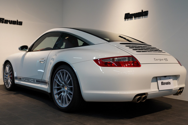 ポルシェ 911(Type997) Targa 4S TiptronicS 2オーナー車両 PC入庫22回 スポクロ オールレザーインテリア 12way電動シート キャララホワイト 中古車 中古車