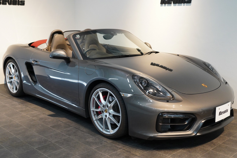 ポルシェ ボクスター(Type981) GTS PDK ナチュラルレザーインテリア 18way電動シート シートベンチレーター PDLS+バイキセノンヘッドランプ エントリー＆ドライブ 中古車 中古車