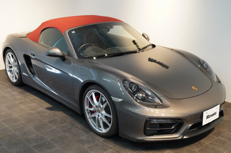 ポルシェ ボクスター(Type981) GTS PDK ナチュラルレザーインテリア 18way電動シート シートベンチレーター PDLS+バイキセノンヘッドランプ エントリー＆ドライブ 中古車 中古車