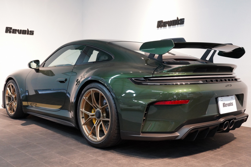 ポルシェ 911(Type992) (Type992.2) GT3 OP452 PCCB フロントリフト クロノPKG レザー＆Race-Tex拡張インテリア HDマトリックスヘッドライト 1オーナー 中古車 中古車