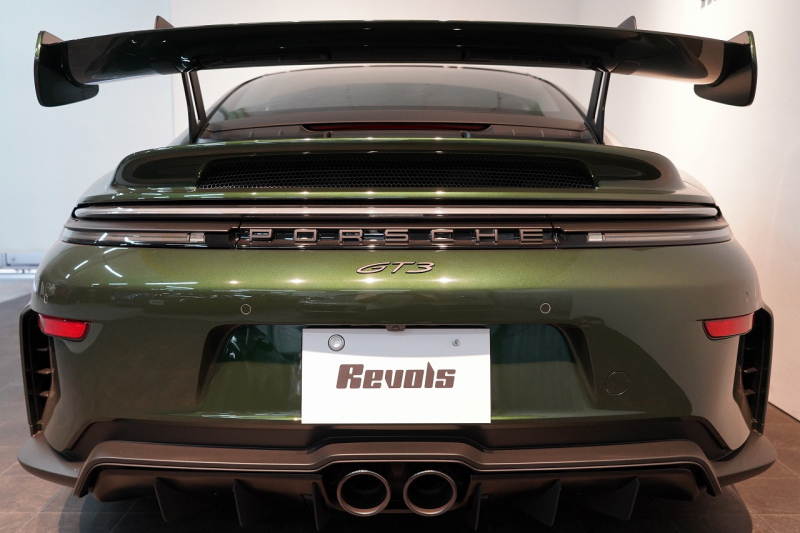 ポルシェ 911(Type992) (Type992.2) GT3 OP452 PCCB フロントリフト クロノPKG レザー＆Race-Tex拡張インテリア HDマトリックスヘッドライト 1オーナー 中古車 中古車