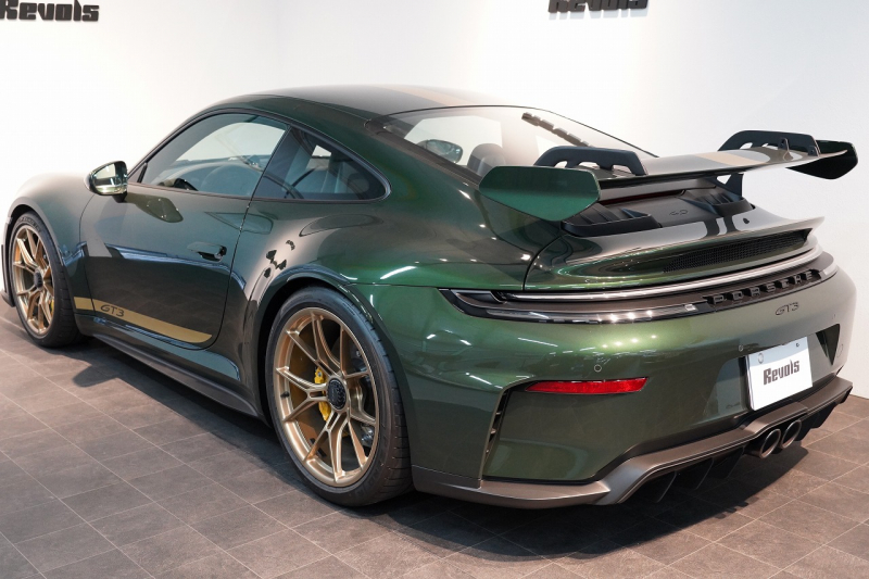 ポルシェ 911(Type992) (Type992.2) GT3 OP452 PCCB フロントリフト クロノPKG レザー＆Race-Tex拡張インテリア HDマトリックスヘッドライト 1オーナー 中古車 中古車