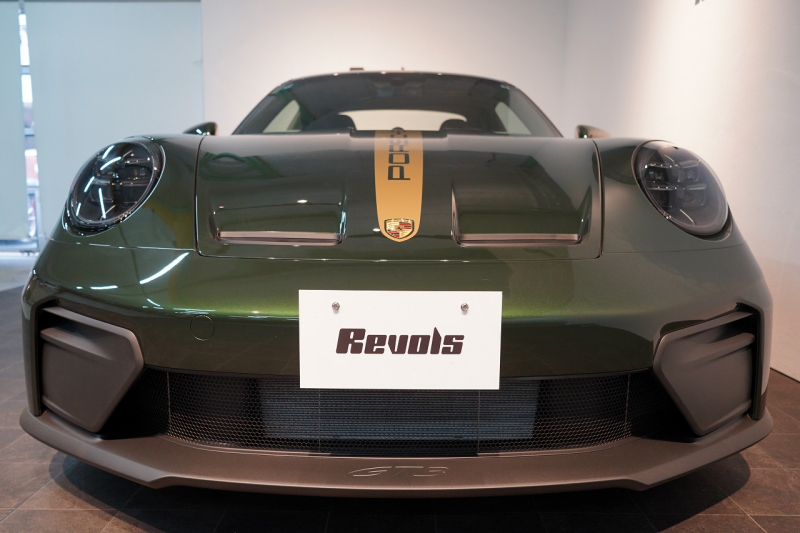 ポルシェ 911(Type992) (Type992.2) GT3 OP452 PCCB フロントリフト クロノPKG レザー＆Race-Tex拡張インテリア HDマトリックスヘッドライト 1オーナー 中古車 中古車