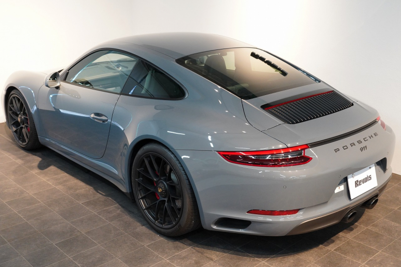 ポルシェ 911(Type991.2) Carrera GTS PDK レザー×Sport-Texインテリア(グラファイトブルー×クレヨン) 前後パークアシスト付リバーシングカメラ グラファイトブルーメタリック 中古車 中古車