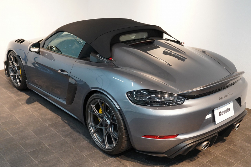 ポルシェ 718スパイダー RS PDK OP466.5万 1オーナー ヴァイザッハPKG クロノPKG PCCB フロントリフト 中古車 中古車