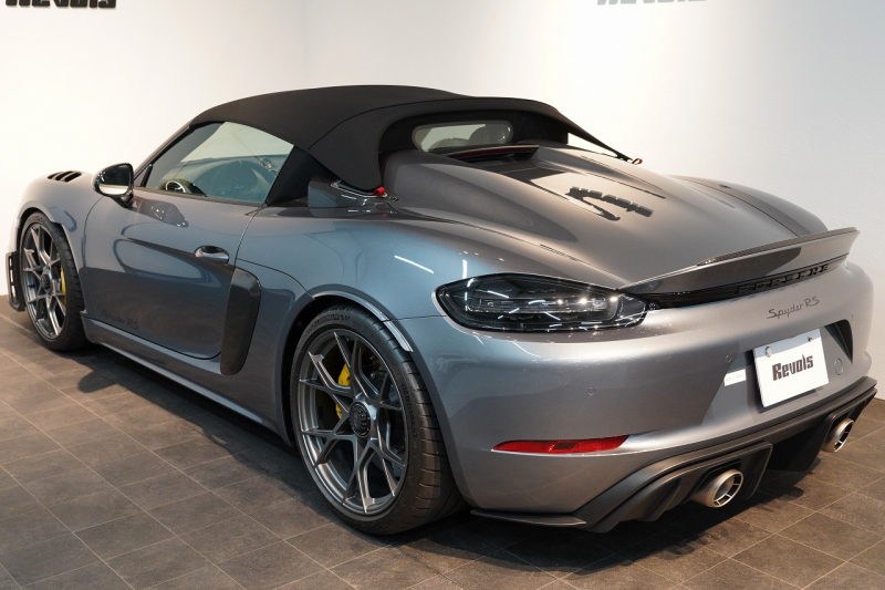 ポルシェ 718スパイダー RS PDK OP466.5万 1オーナー ヴァイザッハPKG クロノPKG PCCB フロントリフト 中古車 中古車