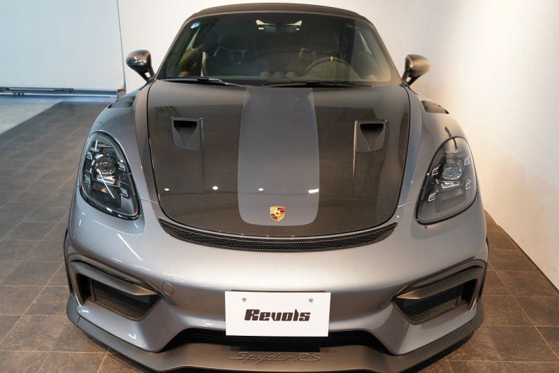 ポルシェ 718スパイダー RS PDK OP466.5万 1オーナー ヴァイザッハPKG クロノPKG PCCB フロントリフト 中古車 中古車