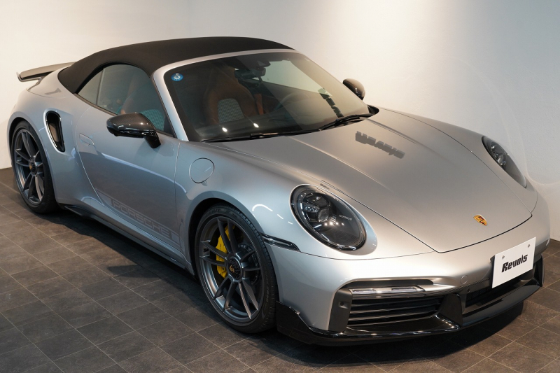 ポルシェ 911(Type992) Turbo S Cabriolet PDK 左H 1オーナー PSMP2年付 スポーツデザインPKG ヘリテージデザインPKGクラシック スポエグ フロントリフト マトリクスLED 中古車 中古車
