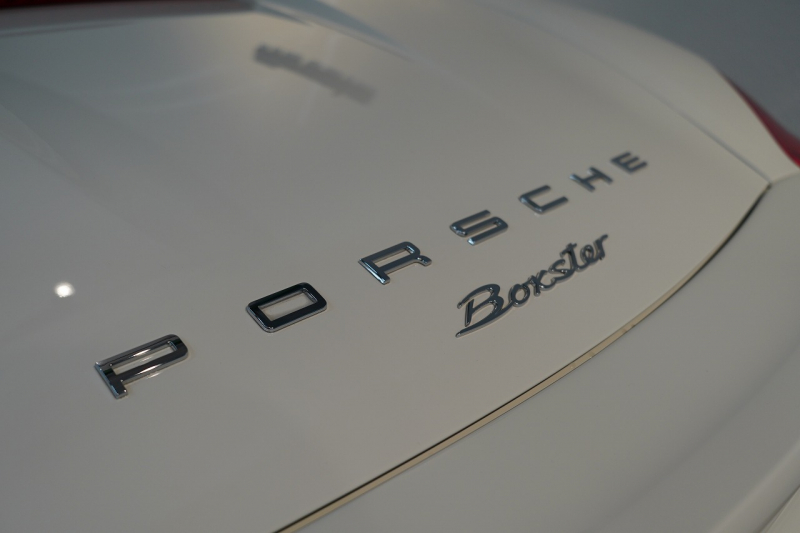 ポルシェ ボクスター(Type981) PDK 赤幌 ルクソールベージュインテリア スポーツステアリング スポーツテールパイプ 中古車 中古車