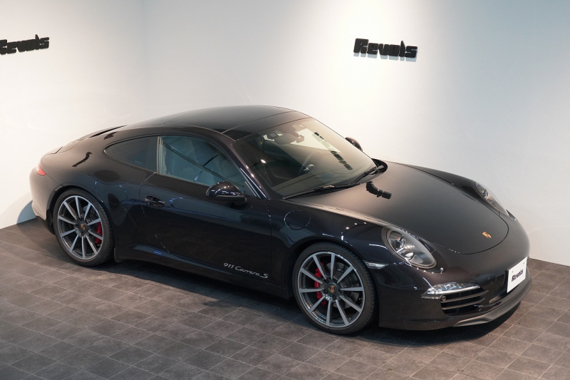 ポルシェ 911(Type991.1) Carrera S PDK スポーツクロノ スポーツエグゾースト ガラスSR オールレザー 延長保証令和6年6月 中古車 中古車