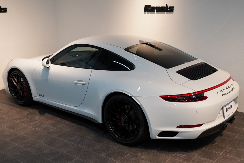 ポルシェ 911(Type991.2) Carrera 4 GTS GTSインテリア&カーボンインテリア フロントリフト  キャララホワイト 中古車 中古車