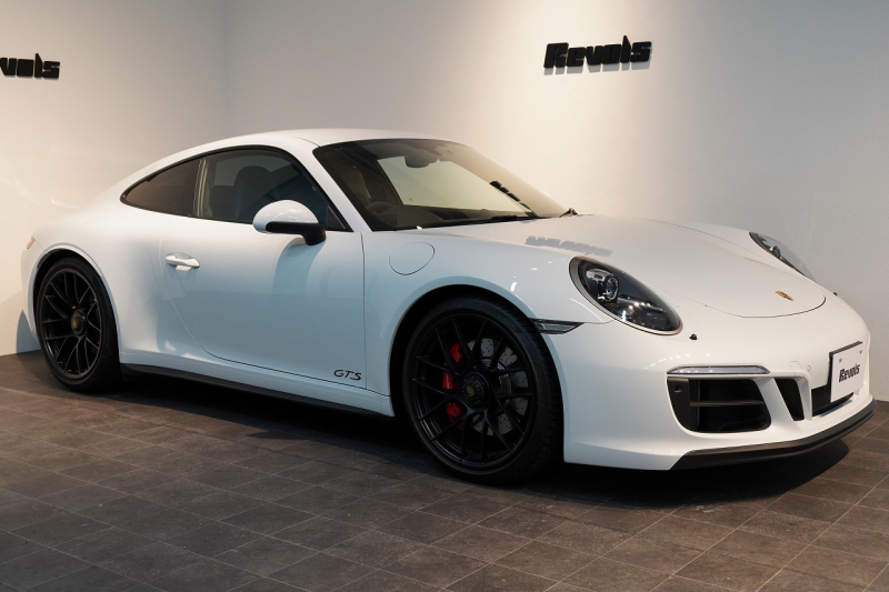 ポルシェ 911(Type991.2) Carrera 4 GTS GTSインテリア&カーボンインテリア フロントリフト  キャララホワイト 中古車 中古車