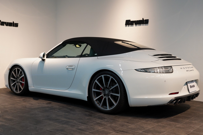 ポルシェ 911(Type991.1) Carrera S Cabriolet スポクロ スポエグ ツートンオールレザー スポーツステアリング 中古車 中古車