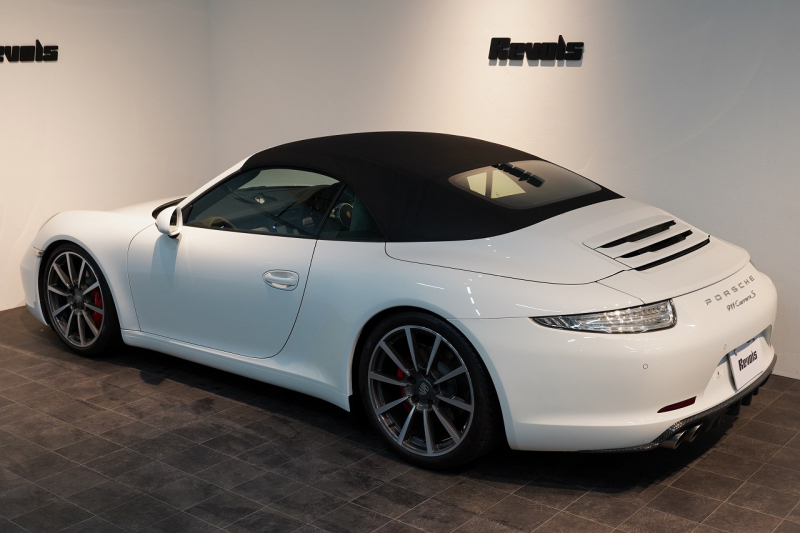 ポルシェ 911(Type991.1) Carrera S Cabriolet スポクロ スポエグ ツートンオールレザー スポーツステアリング 中古車 中古車