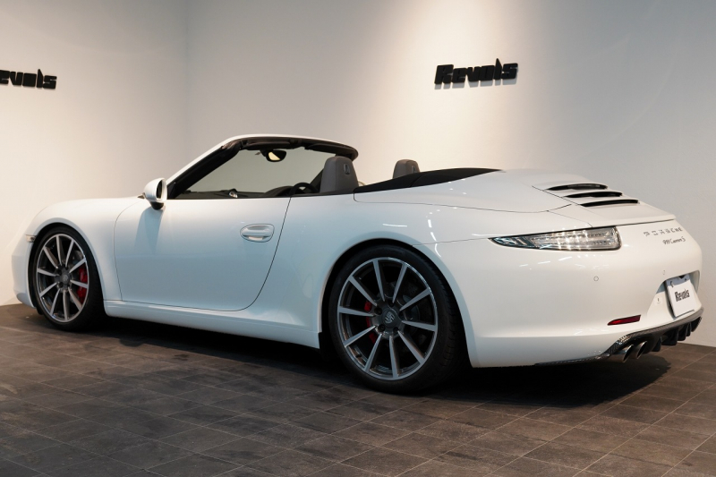 ポルシェ 911(Type991.1) Carrera S Cabriolet スポクロ スポエグ ツートンオールレザー スポーツステアリング 中古車 中古車