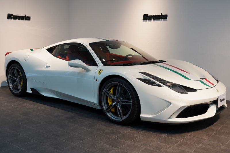 フェラーリ 458スペチアーレ F1 DCT 正規ディーラー車 中古車 中古車