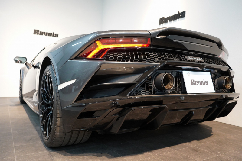 ランボルギーニ ウラカン EVO Spyder RWD Grigio Lynx  エレガントレザーインテリア/Rosso Rea 20インチNarvi鍛造ホイール 中古車 中古車