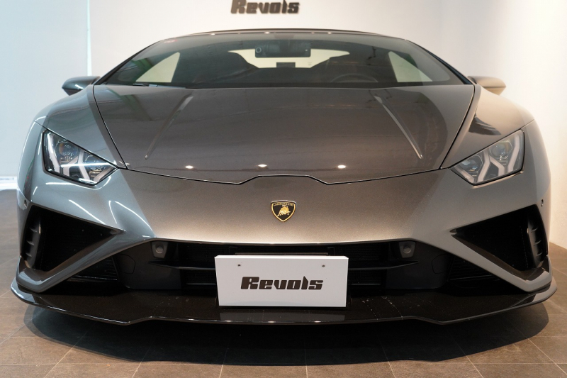 ランボルギーニ ウラカン EVO Spyder RWD Grigio Lynx  エレガントレザーインテリア/Rosso Rea 20インチNarvi鍛造ホイール 中古車 中古車