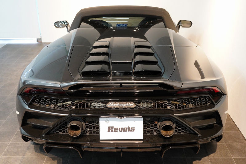 ランボルギーニ ウラカン EVO Spyder RWD Grigio Lynx  エレガントレザーインテリア/Rosso Rea 20インチNarvi鍛造ホイール 中古車 中古車