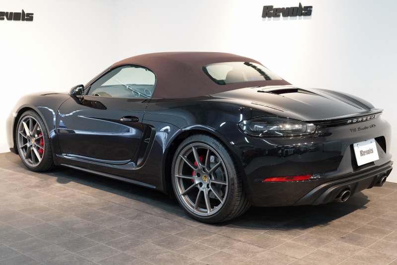 ポルシェ 718 ボクスター GTS 4.0 PDK ツートーンレザーインテリア LEDヘッドライトPDLS+  ジェットブラック 中古車 中古車