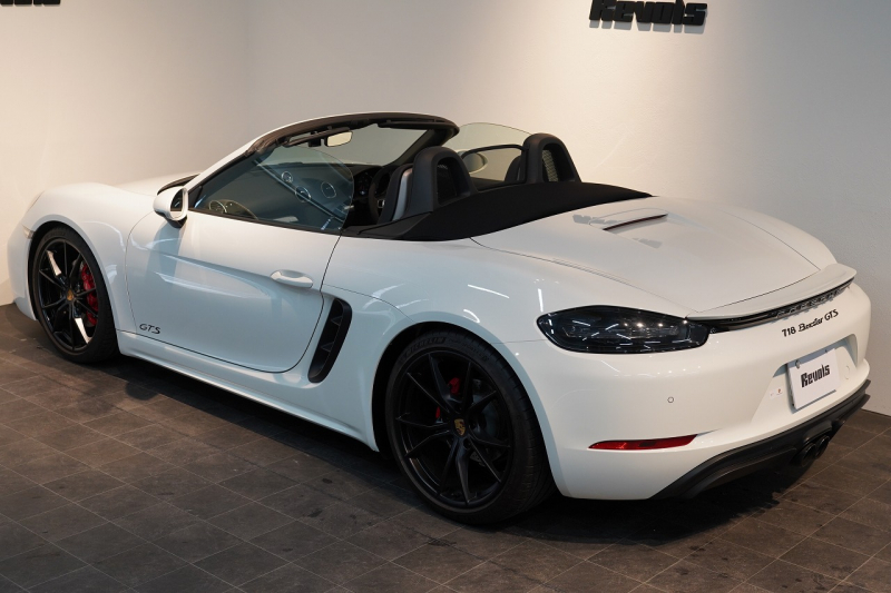 ポルシェ 718 ボクスター GTS 2.5 PDK PDLS+LEDヘッドライト  2ゾーンオートエアコン パークアシスト付バックカメラ 中古車 中古車