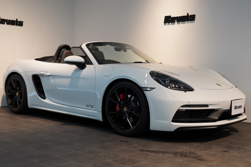 ポルシェ 718 ボクスター GTS 2.5 PDK PDLS+LEDヘッドライト  2ゾーンオートエアコン パークアシスト付バックカメラ 中古車