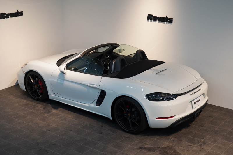 ポルシェ 718 ボクスター GTS 2.5 PDK PDLS+LEDヘッドライト  2ゾーンオートエアコン パークアシスト付バックカメラ 中古車 中古車