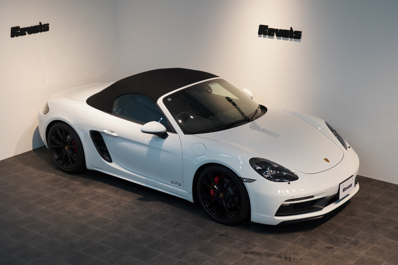 ポルシェ 718 ボクスター GTS 2.5 PDK PDLS+LEDヘッドライト  2ゾーンオートエアコン パークアシスト付バックカメラ 中古車 中古車