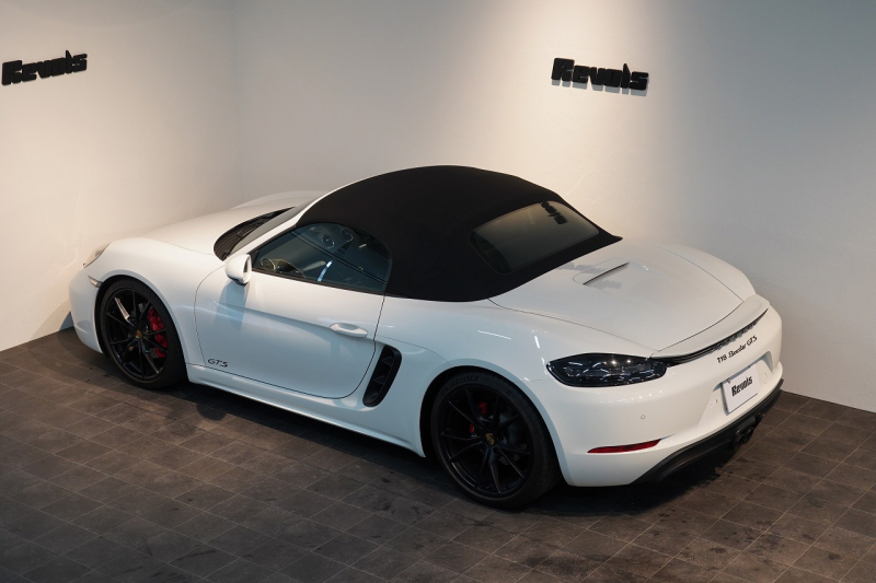 ポルシェ 718 ボクスター GTS 2.5 PDK PDLS+LEDヘッドライト  2ゾーンオートエアコン パークアシスト付バックカメラ 中古車 中古車