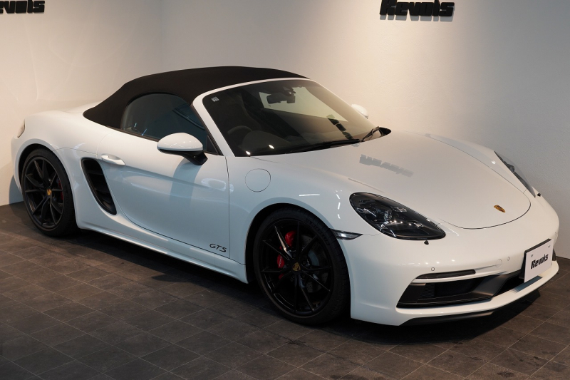 ポルシェ 718 ボクスター GTS 2.5 PDK PDLS+LEDヘッドライト  2ゾーンオートエアコン パークアシスト付バックカメラ 中古車 中古車