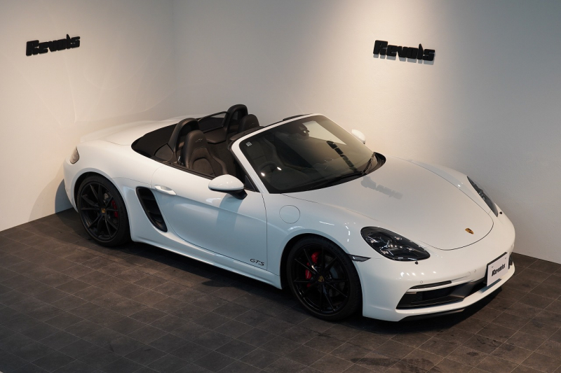 ポルシェ 718 ボクスター GTS 2.5 PDK PDLS+LEDヘッドライト  2ゾーンオートエアコン パークアシスト付バックカメラ 中古車 中古車