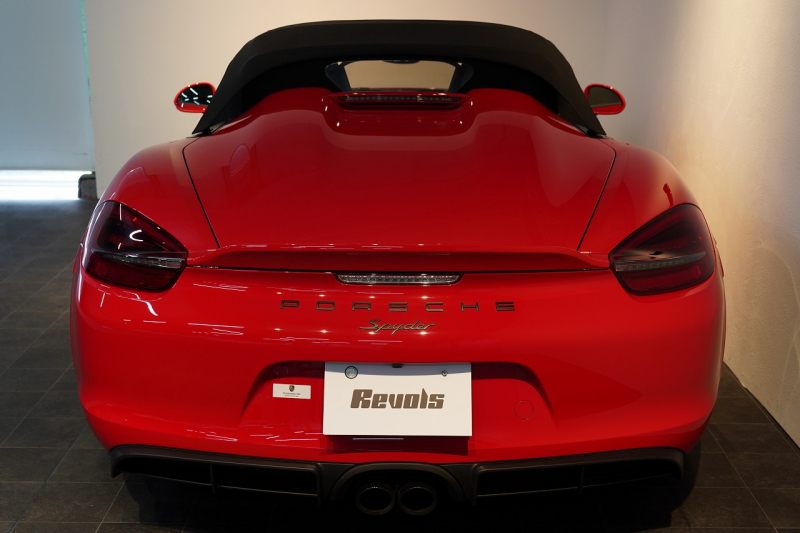 ポルシェ ボクスター(Type981) Spyder スパイダークラシックインテリア カーボンスポーツフルバケットシート 中古車 中古車