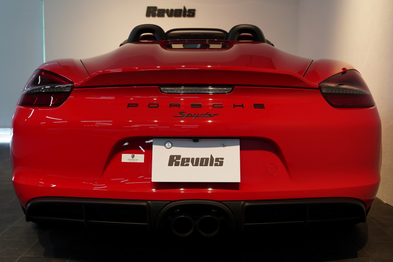 ポルシェ ボクスター(Type981) Spyder スパイダークラシックインテリア カーボンスポーツフルバケットシート 中古車 中古車