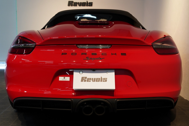 ポルシェ ボクスター(Type981) Spyder スパイダークラシックインテリア カーボンスポーツフルバケットシート 中古車 中古車